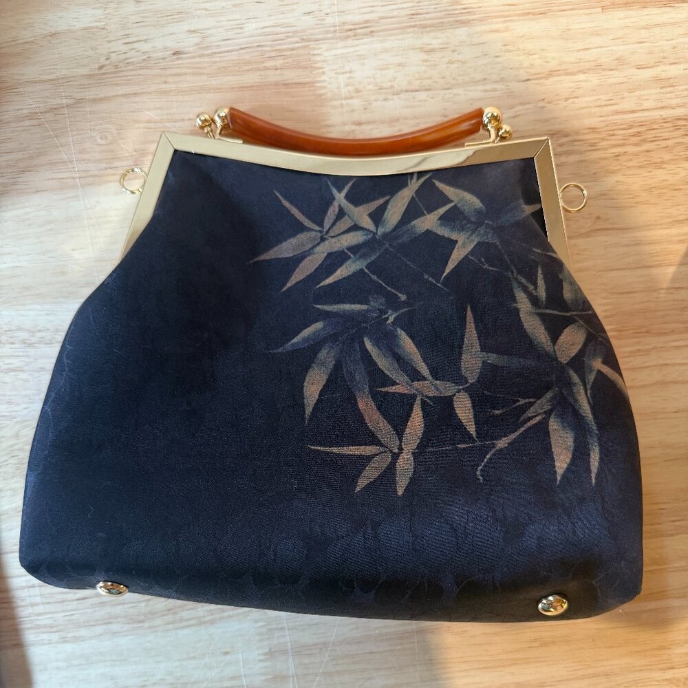 Chinese Clutch Handbag with Shoulder Strap